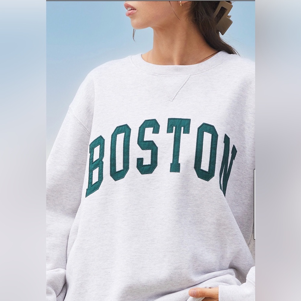 John Galt Boston Erica Crew Neck Sweatshirt- 1SZ - Picture 2 of 11